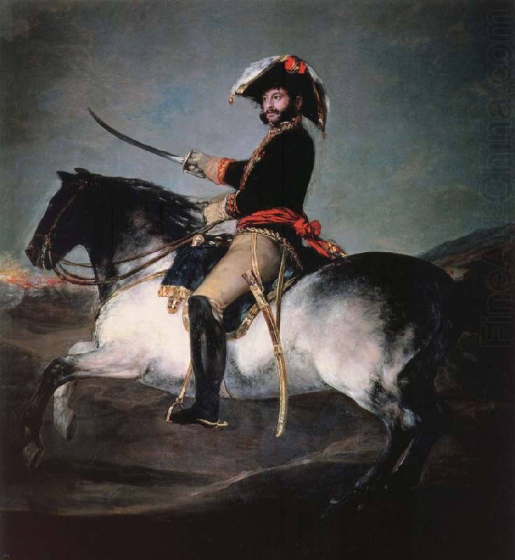 Francisco de Goya General Palafox china oil painting image